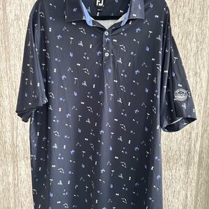LIKE NEW MENS FOOTJOY PERFORMANCE GOLF POLO XL